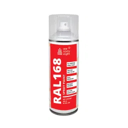 One sixty eight Spray Paint Gloss Finish 400 ml Pure White, RAL 168 - 9010-image-49