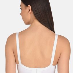 mod & shy Pack of 2 Assorted Self Design Non-Wired Non Padded Minimizer Bra MS253254 image 5