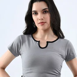 Moda Rapido Cotton Crop Top-picture-21