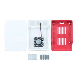 Official Raspberry Pi 5 Case Red and White Raspberry Pi 5 ABS Case Raspberry Pi 5 Active Cooling PWM Fan Protection - RS5688Official Raspberry Pi 5 Case Red and White Raspberry Pi 5 ABS Case Raspberry Pi 5 Active Cooling PWM Fan Protection - RS5688 image 5