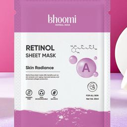 BHOOMI HERBAL INDIA Retinol Sheet Mask - 20 ml-54