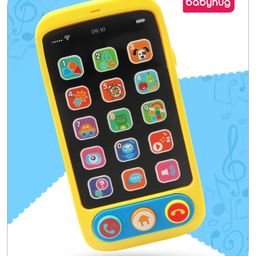 Babyhug Musical Smartphone Toy - Yellow-22