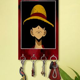 999Store Stylish Wood Wall Mount Decorative Key Holder - Men Face-image-86