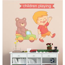 WallstickChildern Playing wallsticker-image-84