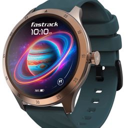 Fastrack Jupiter R2 Smartwatch Comes with 1.38 TFT Display with 240 * 240 Pixel Resolution|SingleSync BT Calling|AI Voice Assistant|100+ Sports Modes and Watchfaces|Upto 5 Day Battery|IP68-96