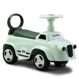 fab n funky Manual Push Ride-On with LED Lights & Music - Green| Under Seat Storage| Toy for 1 to 3 Years Boys & Girls| Durable Non-Toxic Material| Comfortable Seat| Activity Gift| Foot-to-Floor Operation-picture-27
