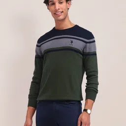 U.S. Polo Assn. Men Striped Pullover-picture-28