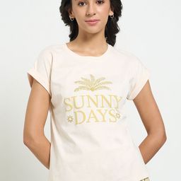Dreamz by Pantaloons Printed Pure Cotton Lounge T-Shirt-image-61