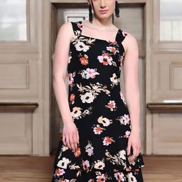 BAESD Floral Print Fit & Flare Dress-image-26