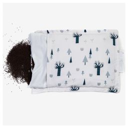 New Comers  Baby Mustard Seed Pillow with Super Soft Cotton Fabric -Grey image 3