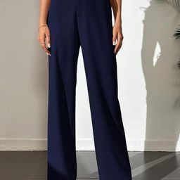BROADSTAR Women High-Rise Easy Wash Trousers-image-69