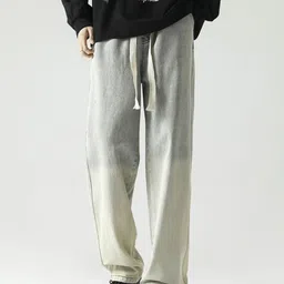 StyleCast x Revolte Men Relaxed Fit Mid-Rise Light Fade Jeans-image-83