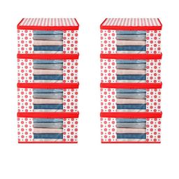 AMAK INC Red Fabric Multi-Utility Wardrobe Organisers-picture-33