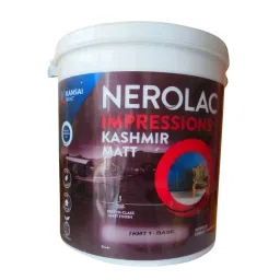 Nerolac IMPRESSIONS KASHMIR Interior Emulsion Paint 20 L White Matt Finish-picture-41