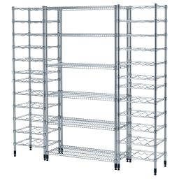ikea omar 3 shelf sections, 187x36x181 cm-picture-44