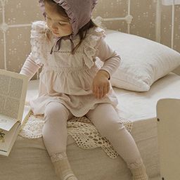 LULU & SKY Infant Girls High-Rise Ankle-Length Leggings-image-19
