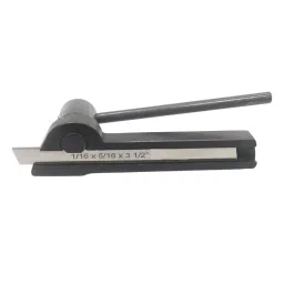 A.D INTERNATIONAL Parting Cut Off Tool Holder With No Extra Blade, 13.95 mm Width and Blade Size 1/16 x 5/16 x 3-1/2 inch, L8-MCNC-QWKB-image-53