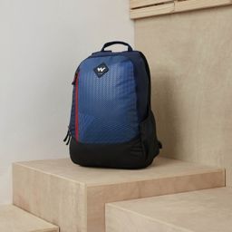 Wildcraft Unisex Blue Printed Backpack-17