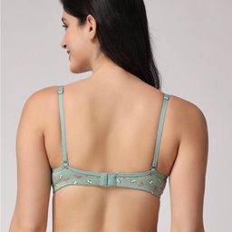 Floret Pack of 3 Floral Medium Coverage Bra image 5