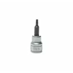 Teng Tools 3/8 inch Drive Bit Socket, Tamperproof Torx Bit, T15, M381215-C-picture-0