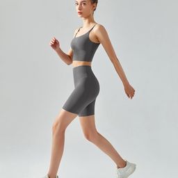 JC Collection Removable Padding Full Coverage Workout Bra With 360 Degree Support image 4