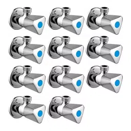 Fastgear Triangle Angle Valve Stainless Steel Chrome Finish Silver, FG2484 (Pack of 11)-image-12