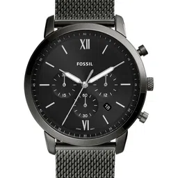 Fossil Men Grey Analogue Watch FS5699-82