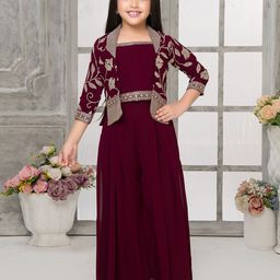 Tiny Kingdom Girls Top with Palazzos-image-16