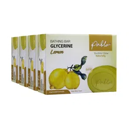 PABLO Set Of 4 Naturally Glowing Lemon Bathing Bar - 250 gm-45