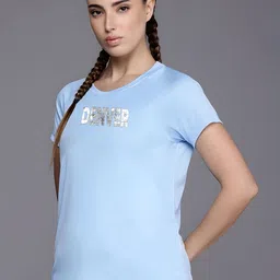SZN Women Regular Fit Placement Print T-shirt-image-59