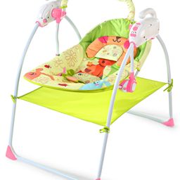 Baby Electric Vibrating Music Rocking Chair - Green-image-33