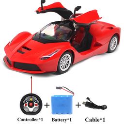 Negocio 1:14 Electric Rc Car Remote Radio Control Cars Vehicle Toys for Boys Open Door Car - Pack of 1 - Color May Vary-17