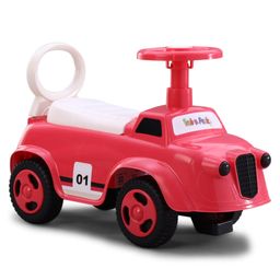 fab n funky Manual Push Ride-On with LED Lights & Music - Pink| Under Seat Storage| Toy for 1 to 3 Years Boys & Girls| Durable Non-Toxic Material| Comfortable Seat| Activity Gift| Foot-to-Floor Operation-picture-26