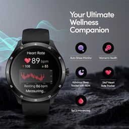 Fastrack Jupiter R2 Smartwatch Comes with 1.38 TFT Display with 240 * 240 Pixel Resolution|SingleSync BT Calling|AI Voice Assistant|100+ Sports Modes and Watchfaces|Upto 5 Day Battery|IP68 image 3