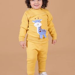 MAMA AND PEACHES Kids Printed Sweatshirt with Trousers-image-32