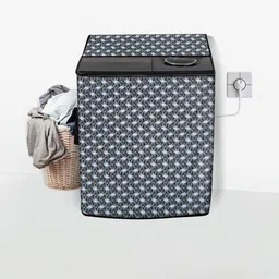 Stylista Waterproof and Dustproof PVC Washing Machine Cover-image-13