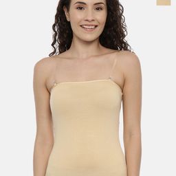 GOLDSTROMS Pack Of 2 Cotton Non-Padded Camisoles-image-61
