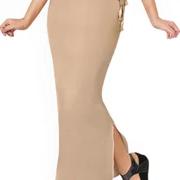 Dermawear Women Everyday Saree Shapewear with Side Slit Drawstring-image-92