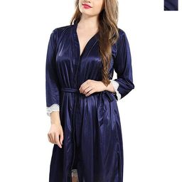Moda Rapido Maxi Blue Nightdress-image-73