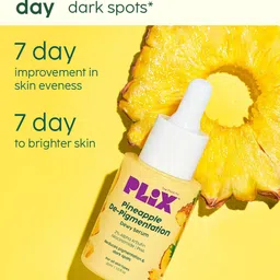 PLIX THE PLANT FIX Set Of 4 Pineapple Depigmentation Cleanser, Serum, Toner & Moisturizer image 4