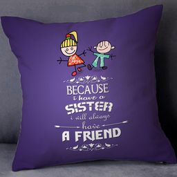 SKYTRENDS Multicoloured & Purple Satin Square Cushion Covers-32