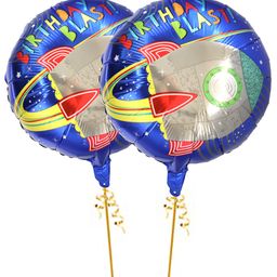 Amfin Foil Balloon Blue - Pack of 2-22
