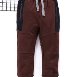 Memory Life Full Length Solid Colour Lounge Pant - Brown-24