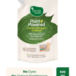 Mother Sparsh Baby Plant Powered Baby Laundry Liquid Detergent - 500 ml-image-90