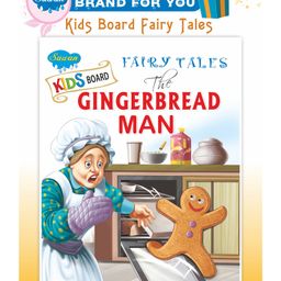 Sawan The Gingerbread Man Tale Board Book - English-27