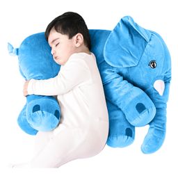 DearJoy Baby Elephant Shaped Pillow - Blue-14