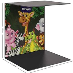 Kuchikoo Kids Book Organiser - Multicolour-26