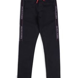 JACK & JONES JUNIOR Full Length Solid Pant - Dark Blue-image-60
