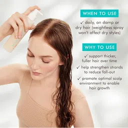 MOROCCANOIL Revitalizing Scalp Tonic Leave-In Spray with Majorana & Plum Leaf - 100 ml image 5