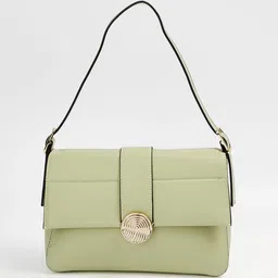 Ginger by Lifestyle Women Solid Structured Sling Bag-image-58